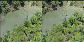 image: Lake formed in Shambhu river in Bageshwar