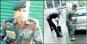 image: Army jawan yagyapratap singh wife blame army officers