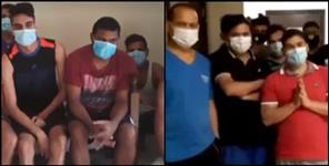 image: people of Uttarakhand stranded in Dubai pleading for help