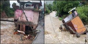 image: Devastation after heavy rains in Uttarkashi