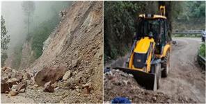 image: Kedarnath route opens after 24 hours at Phata