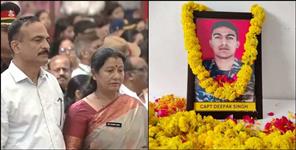 Martyr Captain Deepak Singh awarded Shaurya Chakra posthumously
