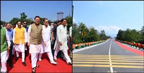 image: Dehradun Ranipokhari bridge ready
