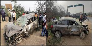 image: Kichha road accident update