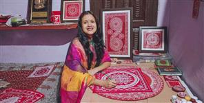 image: Minakshi khati aipan girl uttarakhand