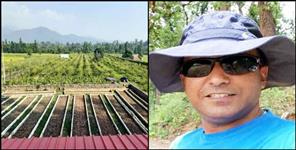 image: Himanshu joshi made a career in organic farming by quitting his foreign job