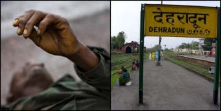 image: Man died in dehradun railway station