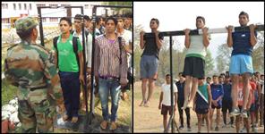 image: Army recruitment rally in Kumaon