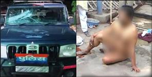 image: Businessman Chirag Agarwal tried to crush the police in Rudrapur