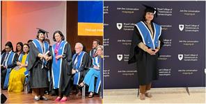 image: Dr Sumita Received RCOG Fellowship Honor in Oman