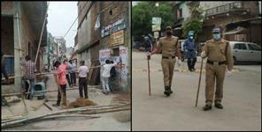 image: Two people died Dehradun corona hotspot azad nagar