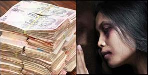 image: husband beaten wife for dowry in uttarakhand