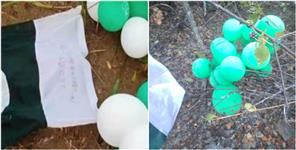 image: Pakistan flag found in Uttarkashi forest