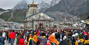 image: Number of Devotees in Kedarnath Crossed 9 Lakh