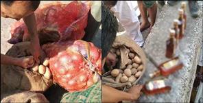 image: Sharaab bottles seized on Kedarnath Yatra route