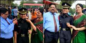 image: yashika nayal from pauri garhwal commissioned in Indian army