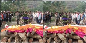 image: Almora Subedar Chandan Singh passed away