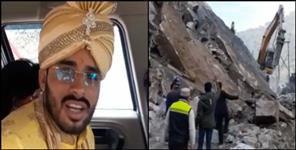 image: Landslide on badrinath highway