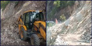 image: Landslide on Rishikesh-Badrinath highway