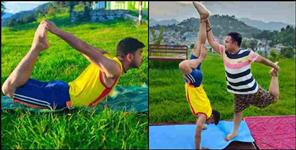 image: Vijay Prakash of Pithoragarh sets world record for Surya Namaskar