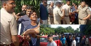 image: dead bodies of monkeys found in kashipur mango orchard