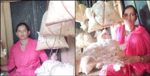 Mushroom production changed life of Maheshwari Devi