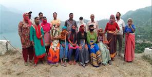 image: Tehri garhwal uppu village people appeal to government