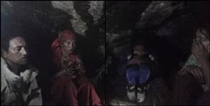 image: Landslide in Jugju village of Chamoli district