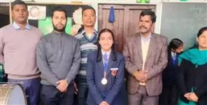 image: Uttarakhand Sainik School Topper Khyati Ijarwal