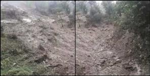 image: Debris entered houses after heavy rain in Rudraprayag