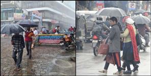 image: Rain and snow fall alert in uttarakhand