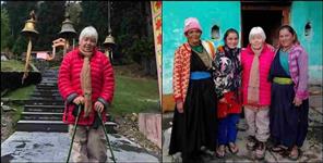 image: Germany Elizabeth lived in Chamoli Dewal for 23 years
