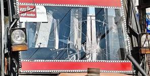 image: Attack on encroachment removal team in Haldwani