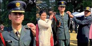 image: Almora Someshwar Yashraj Khadai became Lieutenant
