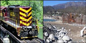 image: Railway bridge built in Srinagar