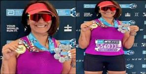 image: Reeti Sahay first woman from Uttarakhand to finish 6 major marathon