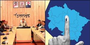 image: Uttarakhand civic elections on 23 January 2025