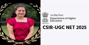 image: Ankita Rana of Guptkashi got 27th rank in CSIR-UGC NET 2025