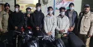 image: Six youths performing stunts in Haldwani arrested