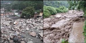 image: Cloud burst in Rudraprayag and Tehri Garhwal on August 24