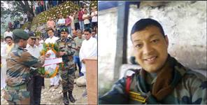 image: Rudraprayag Garhwal Rifle Naik Pramod Jagwan Death