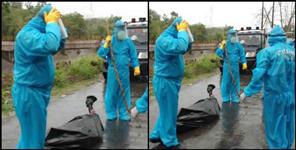 image: Dead body found at haridwar