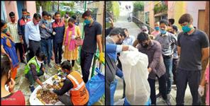 image: Sanitation Campaign of DM Mangesh Ghildiyal in Tehri Garhwal