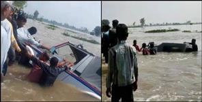 image: pushkar singh dhami fleet car drowned in rapid flood