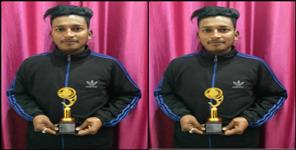 image: Akash kumar of pauri garhwal selected for national level handball competition