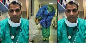 image: Coronavirus Uttarakhand:Doctor mohan singh rawat massage from italy to india