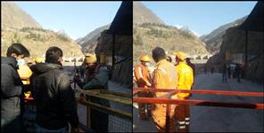 image: River level rises in chamoli