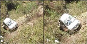 image: Car accident in Pauri Garhwal