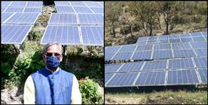 image: First solar farming plant started in Uttarkashi