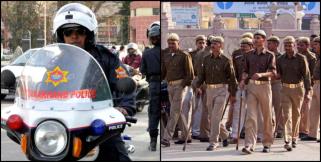 image: Up police and uttarakhand police together